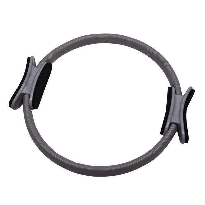 Pilates Anneau d’exercice cercle de resistance Anneau d’entrainement Anneau de yoga gris