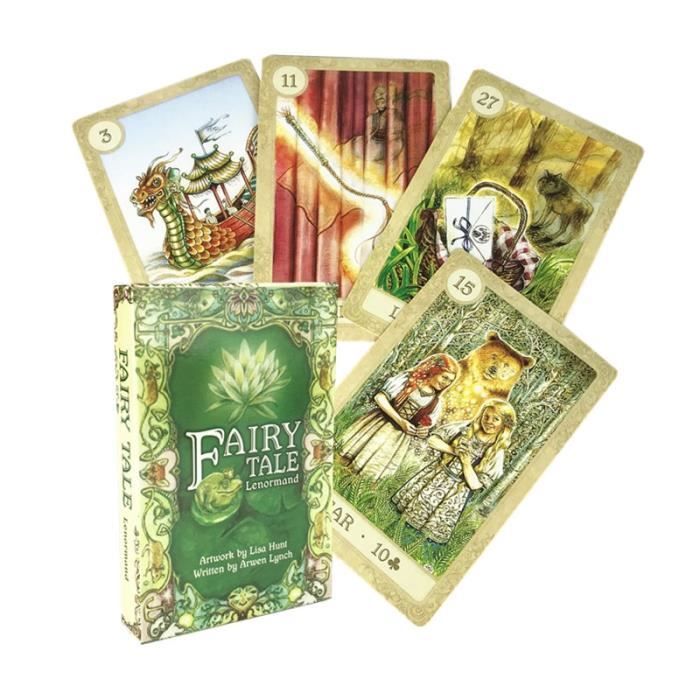 Jeux de plateau,Tarot cartes ange réponses cartes Oracle jeux de société anglais pour famille cadeau fête carte à - Type 38PCS TS81