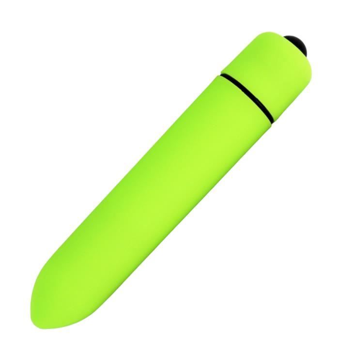 10 vitesse balle vibrateur gode vibrateurs AV Stick g spot Clitoris stimulateur Mini jouets sexuels pour les femmes - Type Vert