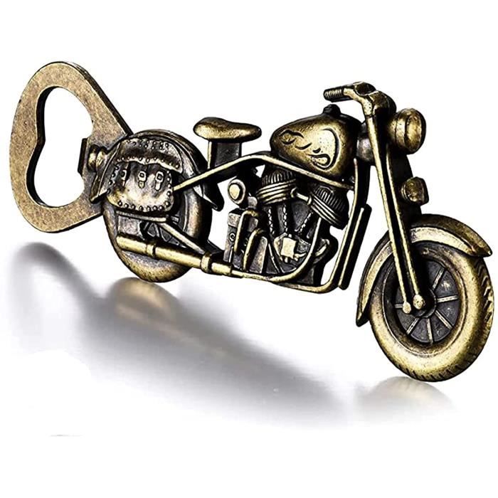 Décapsuleur de bière de Moto, ouvre-Bouteille métal, ouvre-Bouteille de bière rétro, fête au Bar, Cadeau Unique pour Homme