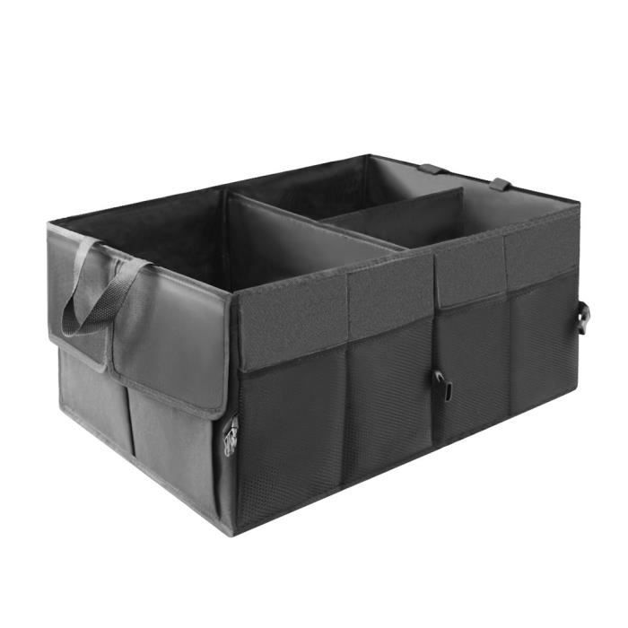 Boite Rangement Coffre de Voiture, SIMIKE Organiseur Coffre Sac Caisse Voiture Pliable Tissu Durable Oxford Accessoire Voiture