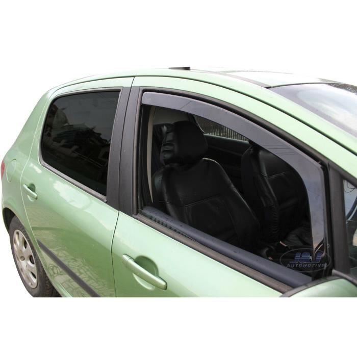- Deflecteurs d'Air déflecteurs de vent Compatible avec Peugeot 307 5 Portes 2001-2008 2 pièces