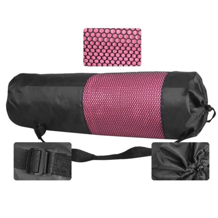 Tapis de sol,Tapis de Yoga en Nylon, outil de Sport Portable, 1 pièce, maille pratique, réglable, Pilates, léger, articles de Sport
