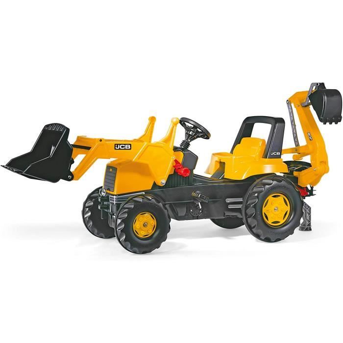 Vélos et véhicules pour enfants ROLLY TOYS - 81 200 4 - Tracteur À Pédales - Rollyjunior JCB + Pelle Avant + Excavateur 34758