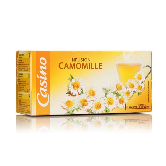 Lot de 25 sachets Infusion Camomille - 20g
