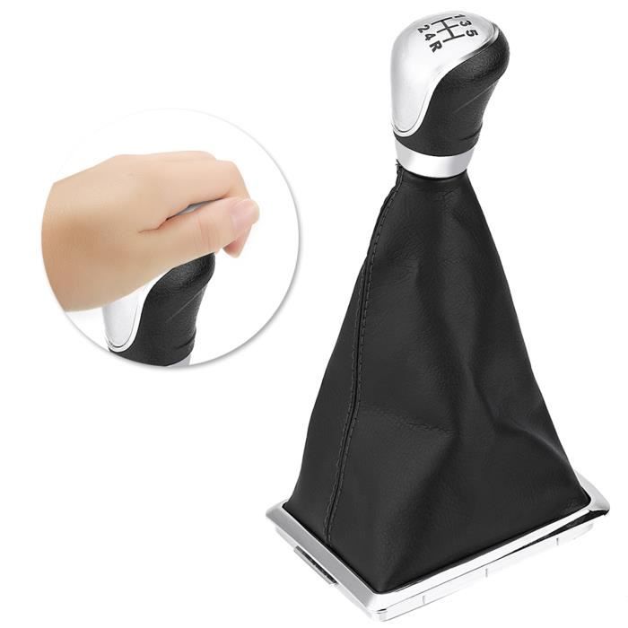 Cuque soufflet de pommeau de levier de vitesse 5 vitesses Kit de démarrage de guêtre de levier de vitesse à 5 vitesses pour Ford