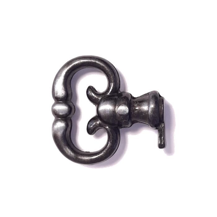 fausse clé de serrure anglaise vieux fer meuble ancien décoration rustique vintage clef