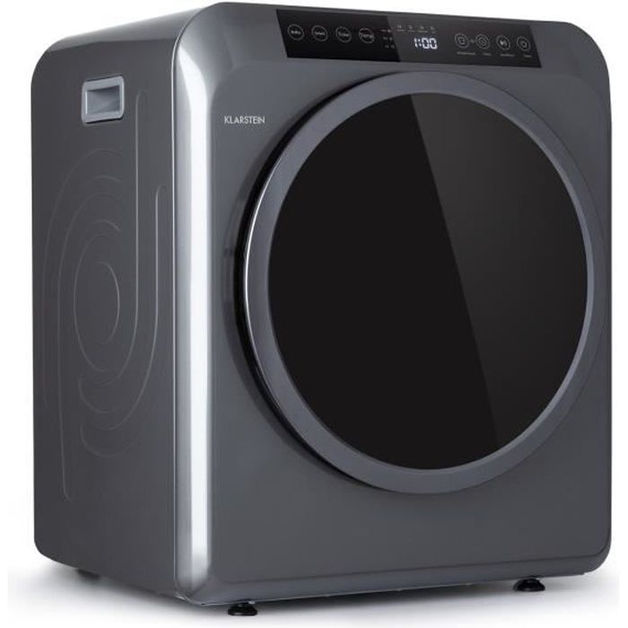 Sèche-linge à évacuation EZ Dry - Klarstein - 1500W - 6kg - 60cm - gris