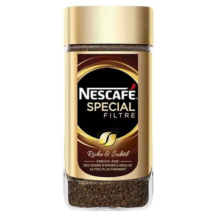 LOT DE 12 - NESCAFE : Spécial Filtre - Café soluble 200g