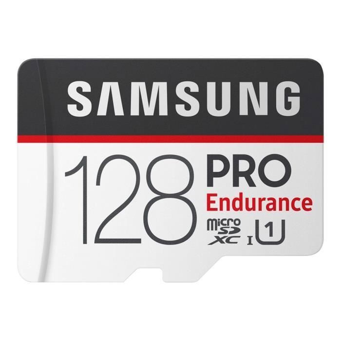 SAMSUNG Carte mémoire flash PRO Endurance MB-MJ128GA - 128 Go - UHS-I U1 / Class10
