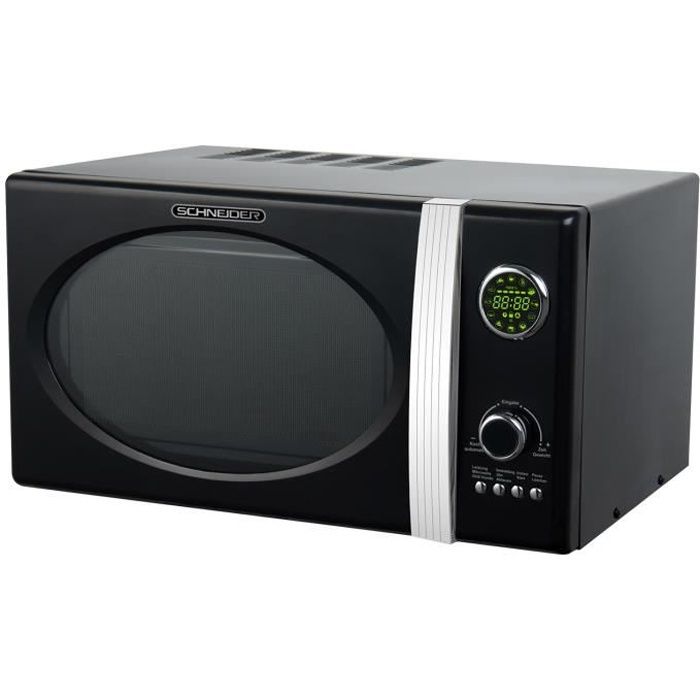 Schneider MW 823G B Grill Combi Micro-ondes Noir