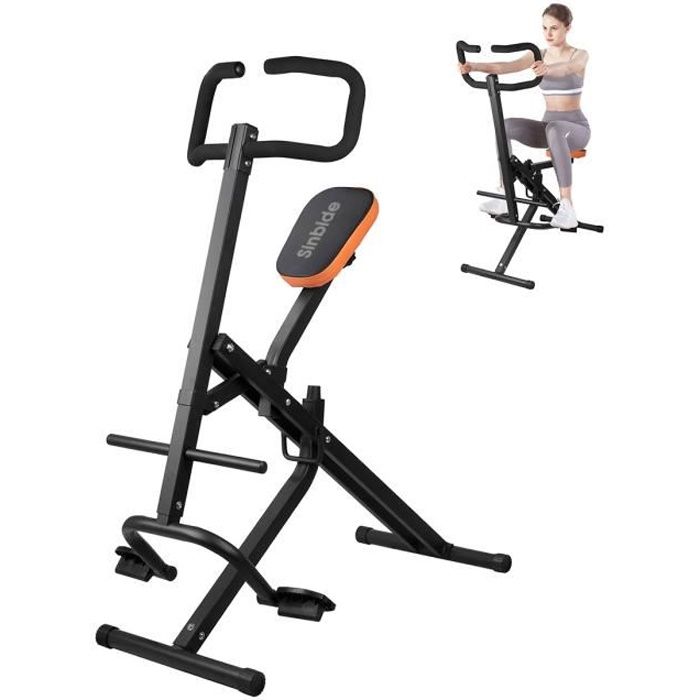 SINBIDE® Appareil à Abdominaux AB Booster Plus, Total Crunch, Appareils de Musculation Appareil de cardio-training