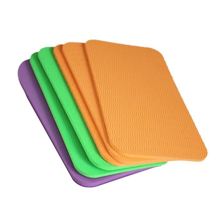 6pcs coussin de siège pratique de genou yoga épaissir le de assis de de pour sport en TAPIS DE SOL - TAPIS DE GYM - TAPIS DE YOGA