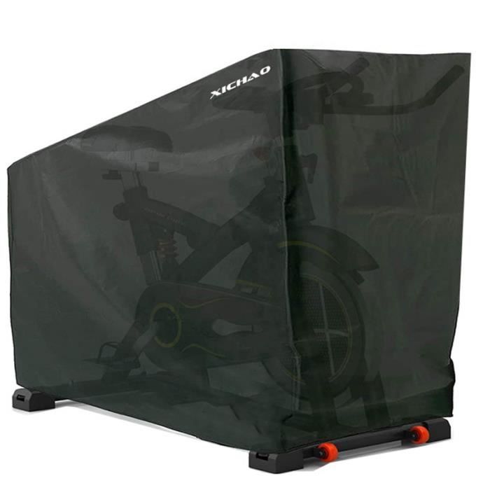 Housse de Vélo d'appartement intérieur et extérieur ou étui à roulettes. Housse de protection étanche contre la pluie, le s