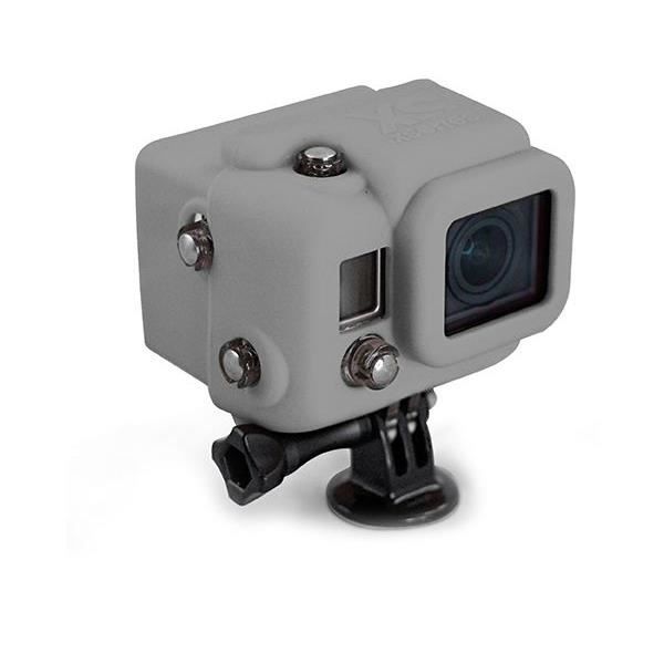 XSORIES Housse en silicone avec Capuche pour GoPro HD Hero3 - Gris
