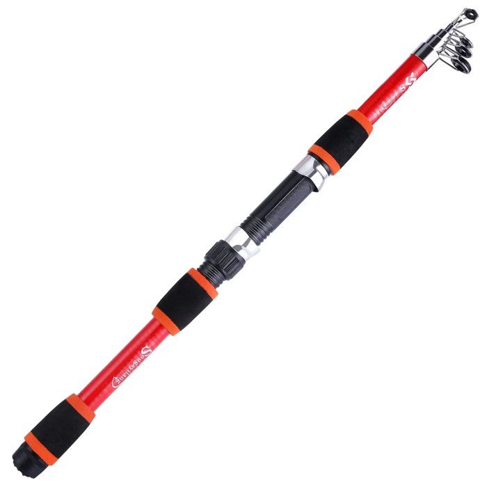 Canne Télescopique Tubertini Extensis TROUT – 6 Mètres, Pour Truite De Torrent