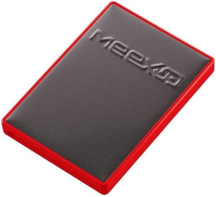 Porte-cartes Rigide Anti-piratage RFID - 6 Cartes - Couleur Anthracite/bleu - MeexUp