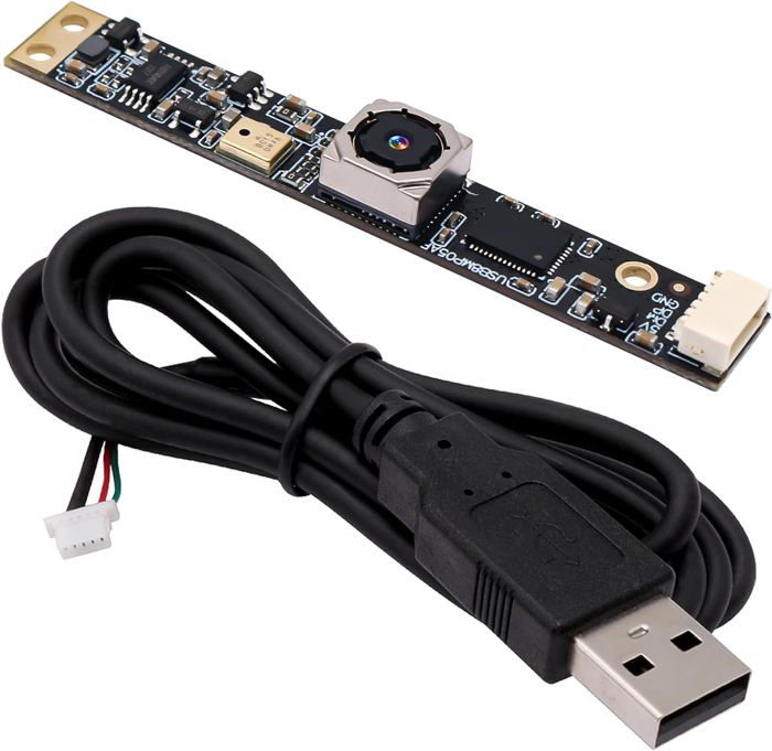 Module Caméra USB 1MP OV9732 – Mise Au Point Manuelle, Scan QR, Reconnaissance Faciale – Compatible PC, MacOS, Android - 2