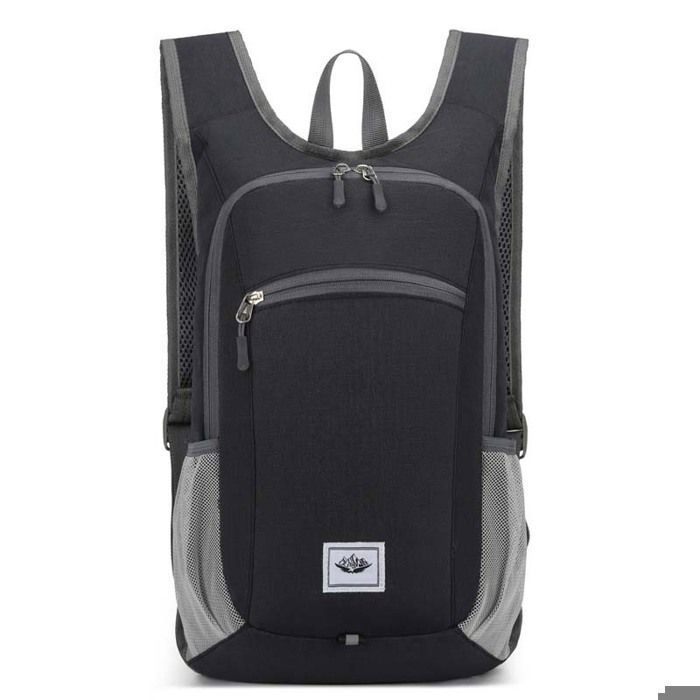 Sac à Dos Pliable Ultraléger - 20L - Pour Rando, Voyage Et Quotidien - Noir, Gris, Bleu