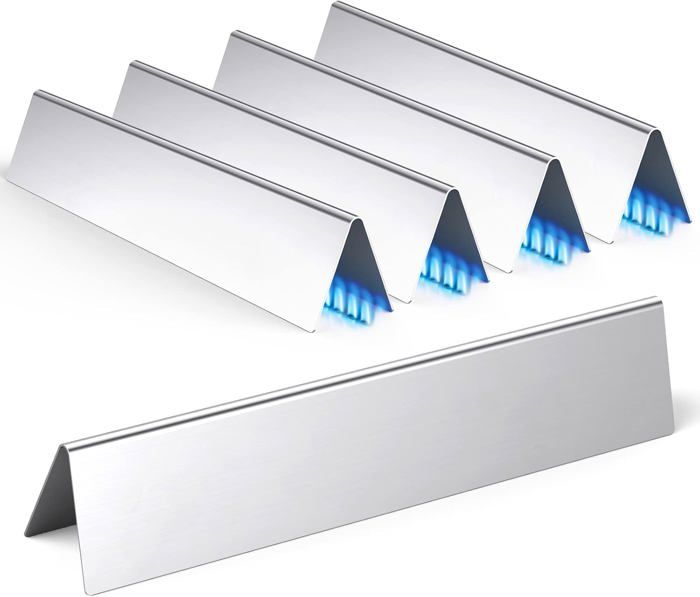 7636 Barres Aromatisantes Pour Barbecue Weber Spirit 2 Pièces De