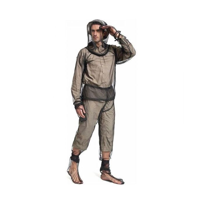 Combinaison Apiculture XXL Anti-Moustique Maille Ultra Légère Vêtement Capuche Protection Corps Homme Femme Insecte