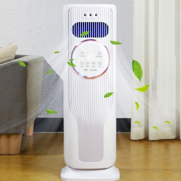 Air Rafraichisseur d’Air 1.2L 3 Vitesses 4 Modes 180°Oscillant Minuterie
