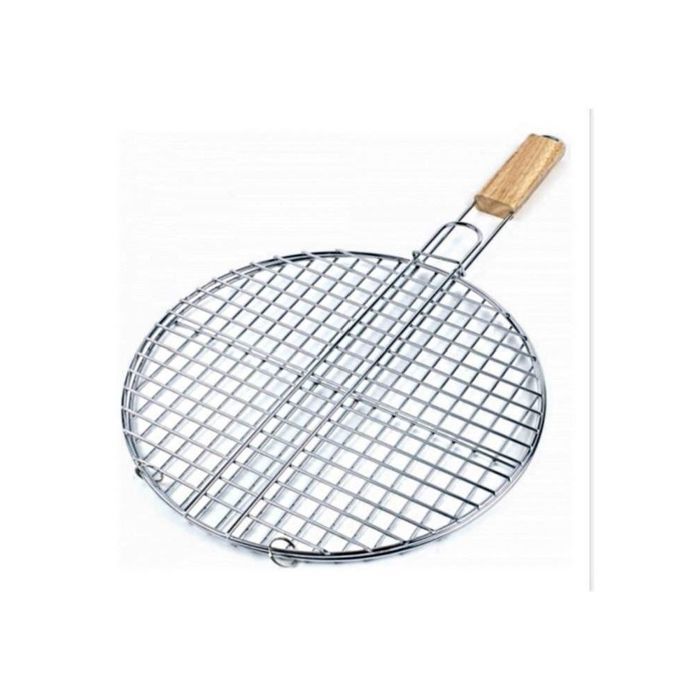 Double grille barbecue ronde D 40 x H 66 cm Métal chromé Argenté Cdiscount Jardin Double grille barbecue ronde D 40 x H 66 cm Métal chromé Argenté Cdiscount Jardin