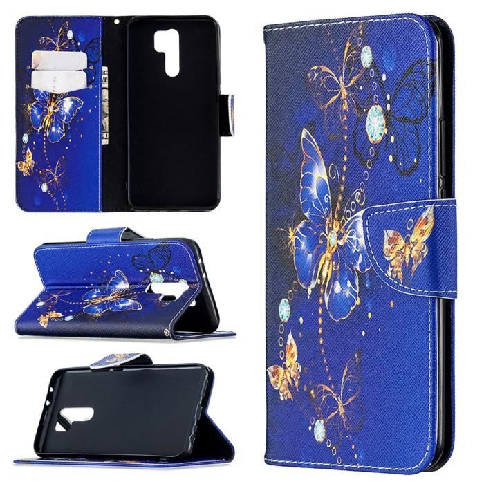 Housse Xiaomi Redmi 9 (6.53") Antichoc Protection avec Support Étui
