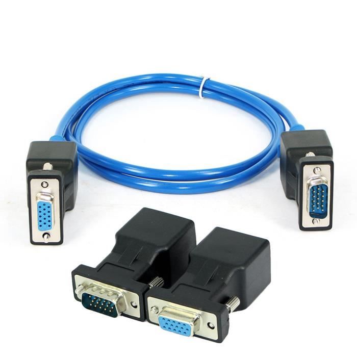 VGA c/âble VGA/ /–/ Cables VGA 2/ X VGA 1.8/ m VGA Digitus 1.8/ m D-Sub , m/âle, m/âle, Nickel 2/ X VGA, 1,8/ m, VGA D-Sub