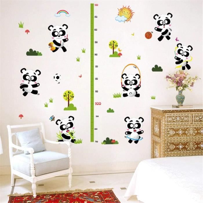Stickers Muraux De La Maternelle Hauteur Des Enfants Autocollants De