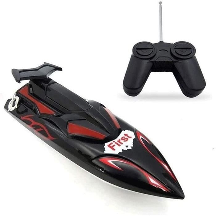 Ulifance Bateau Télécommandé Pour Piscine Et Lac – 25 Km/h, Auto-redressement, Correction De Trajectoire, Alarmes Signal Faible Et Batterie