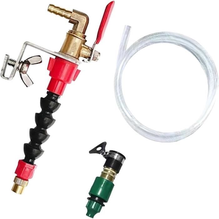 Pistolet Arrosage Jardin Métal 7 Modes - Buse Tuyau Puissante Anti-Fuite Pour Nettoyage Et Lavage Voiture
