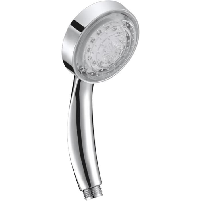 Bec De Robinet LED Pivotant 360° - Change De Couleur Selon La Température De L'eau - Alimentation Par Eau