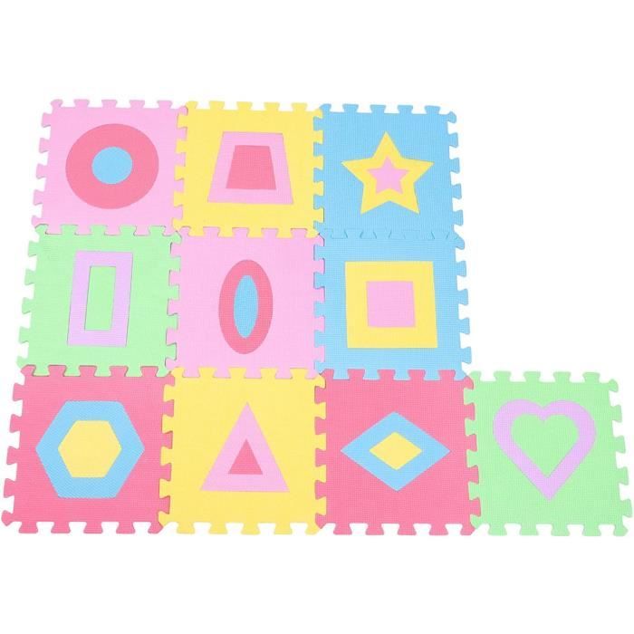 10 Pieces Bebe Tapis De Jeu A Emboitement Plancher En Mousse Enfants Puzzle Tapis Bebe Ramper Tapis Zone D Exercice Tapis Po78 Cdiscount Jeux Jouets