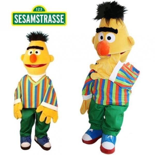 Living Puppets Handpuppe Krümelmonster mit Keks 35cm