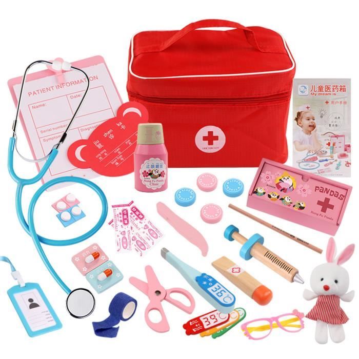 Simulation Doctor Toys Matériel Médical Cabinet De Pharmacie Boîte Simulation Doctor Toys Matériel Médical