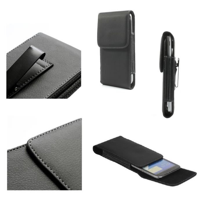 Étui Sony Xperia 5 IV en Cuir PU - Housse Portefeuille avec Fermoir Magnétique et Fentes pour