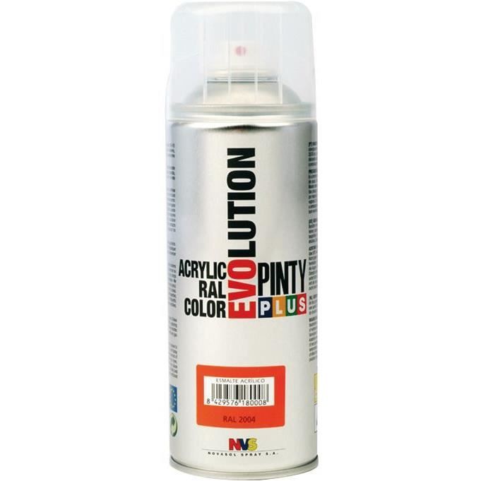 Bombe Aérosol Peinture Voiture Marron Foncé Métallisé Brillant 400ml 1K - Lackpoint