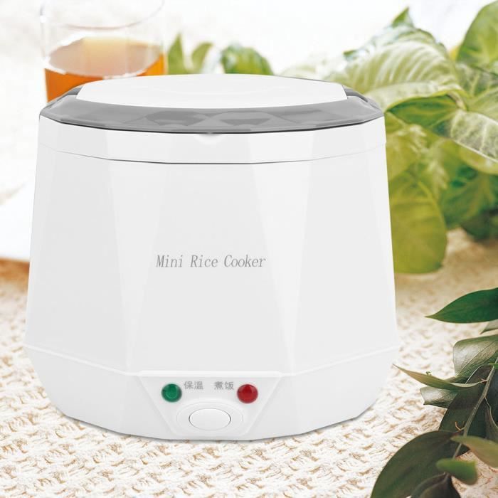 Mini cuiseur vapeur 1.6L - Marque - Modèle - Cuiseur électrique blanc portable - Qualité alimentaire