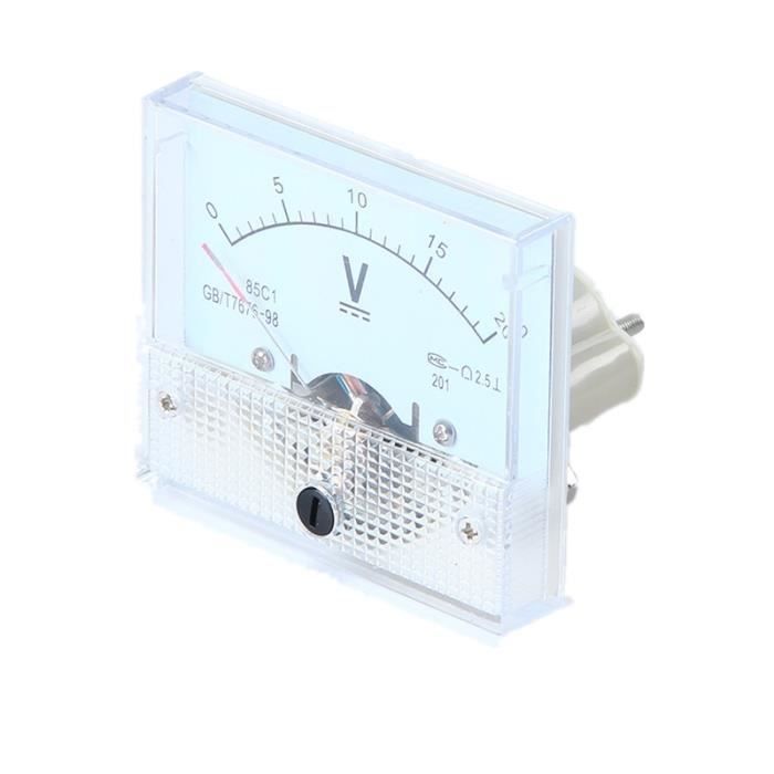 Medidor De Voltaje CC 85C1-V 1v 3v 5v 10v 15v 20v