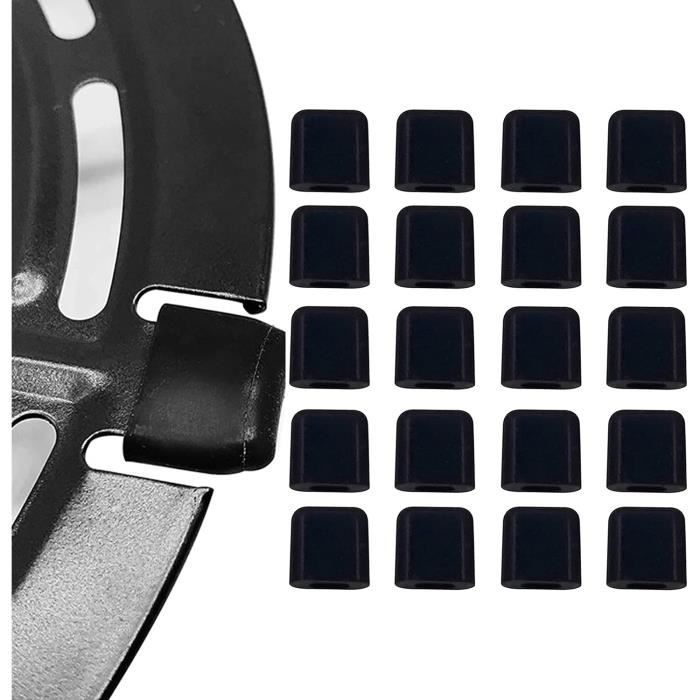 Set De Plaques De Pare-chocs Titan Fitness 260 LB - Caoutchouc Miettes, Code Couleur IWF, Noir