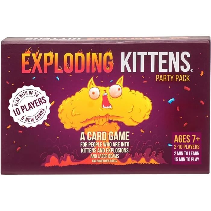 Party Pack Jeux De Cartes Pour Adultes, Adolescents Et Enfants Jeux Amusants Pour La Famille