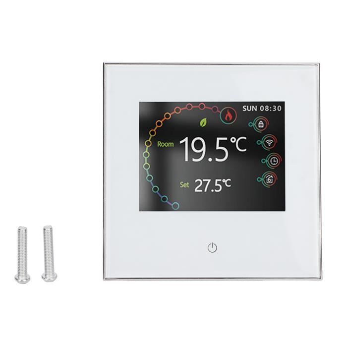 Thermostat Wi-Fi - Thermostat Programmable à écran Tactile Série 7000 Pour Chauffage Au Sol Electrique Compatible Avec Alexa Et Google Home 98793126