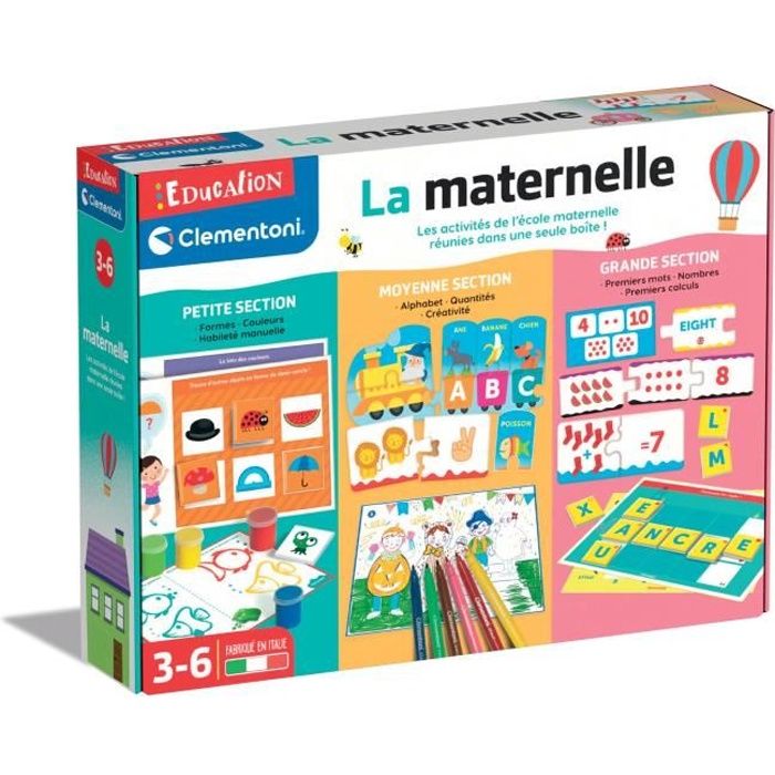 Mallette Lettres & Animaux magnétiques - Clementoni - Dès 3 ans -  Multicolore - Intérieur - Cdiscount Jeux - Jouets