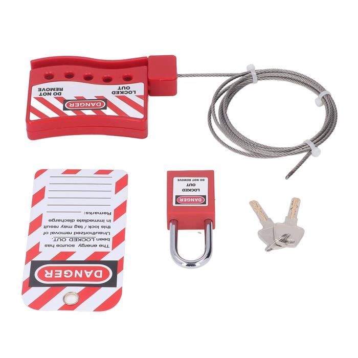 Lot De 10 Câbles De Sécurité Réglables Alpha Security HT1510 - Anti-Vol Pour Étiq. - Neuf