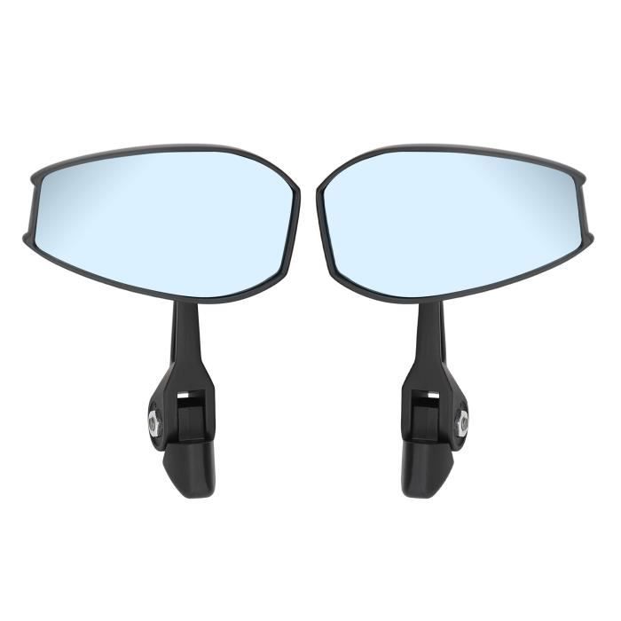 Rétroviseur D'extrémité De Guidon 3D - Noir - Pour Scooter/ Vélo - Diamètre 15-22mm