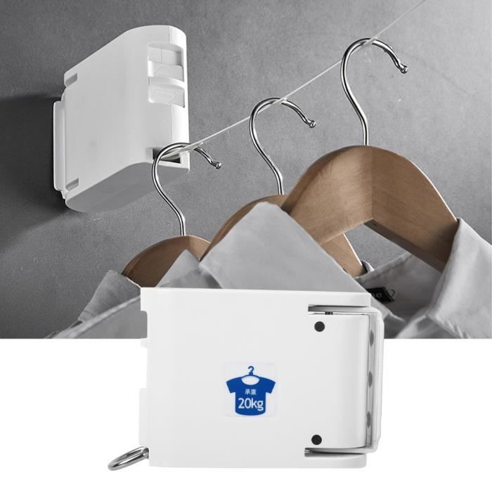 Vieux Moulinet à Corde Rétractable Automatique 40 Pieds NOS Avec Support Mural – Rota Reel