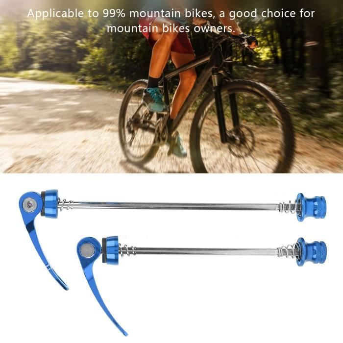 Cikonielf Collier de serrage de tube de selle à dégagement rapide 2pcs