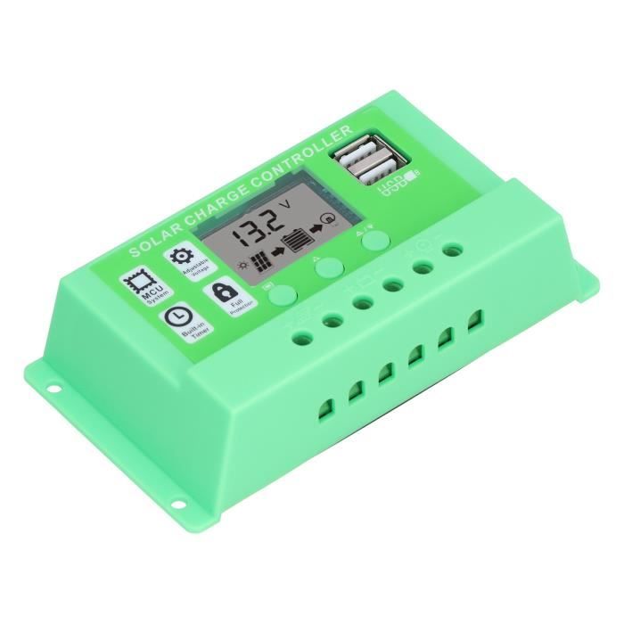 Smart Charge Controller, Solar Panel Battery Regulator 3 Stage PWM