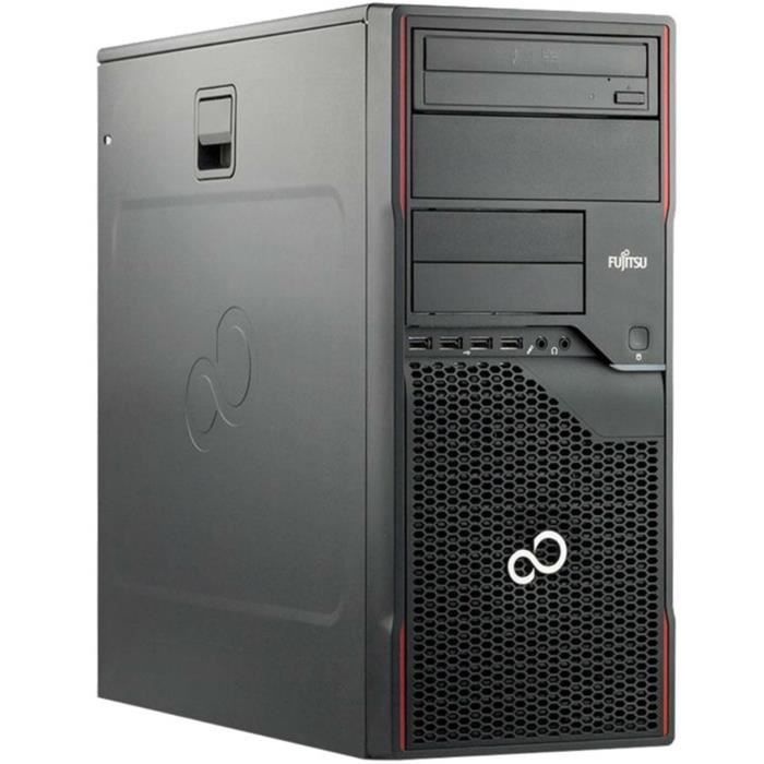PC Gaming Ordinateur reconditionné Fujitsu Esprimo P710 Intel i5-3330S Ram 8GB Disque dur 500GB DVD-ROM GT 1030 Windows 10